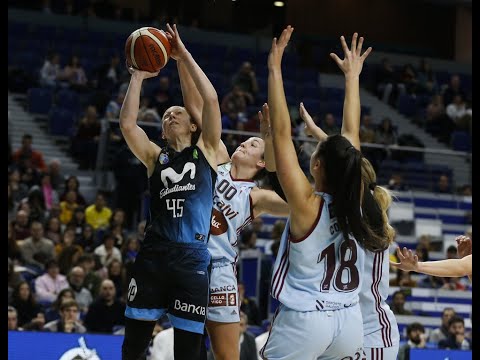 Las Women in Black de Movistar Estudiantes, ante Celta Zorka Recalvi en el WiZink Center (LF2 J15)