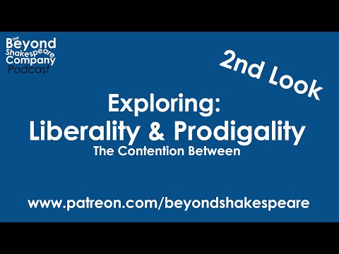 The Contention between Liberality and Prodigality (Beyond Shakespeare, webcam, 2021)