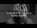 Juice WRLD Lean Wit Me Studio Session