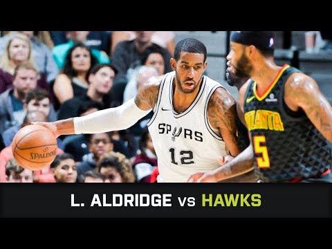 LaMarcus Aldridge's Highlights: 22 PTS, 2 AST, 1 BLK vs Hawks (20.11.2017)