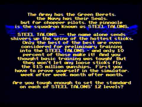 Steel Talons Megadrive