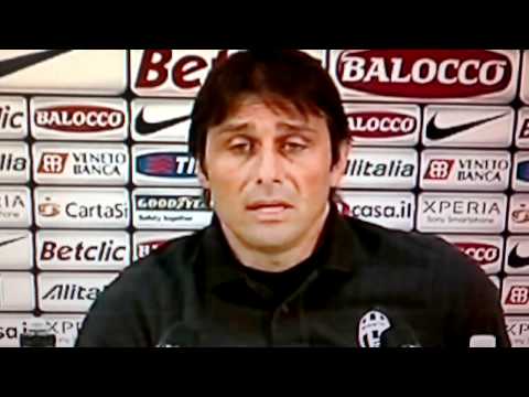 Conte a Muso Duro vs Allegri [il Milan si è Fermato da Solo] 01-05-2012