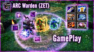 DOTA 1 ICCUP | GamePlay Arc Warden (ZET) | گنگ نَمَنَه فقط پوش لاین ، یه آرک سم