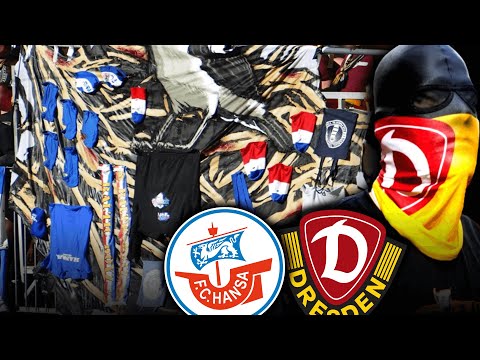Gezogene Sturmhauben & "Dresden lutscht Polenschw*nz" (Dynamo vs. Hansa)