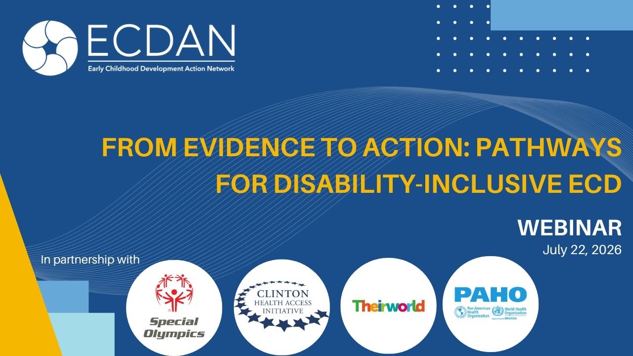 From Evidence to Action: Pathways for Disability-Inclusive ECD