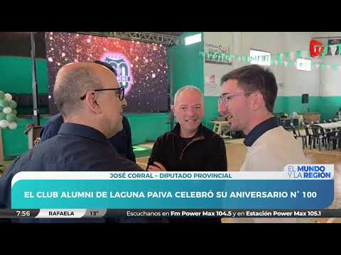 El Club Alumni de Laguna Paiva celebró su 100° aniversario | Zuazquita, Nagel, Corral y Cotterli