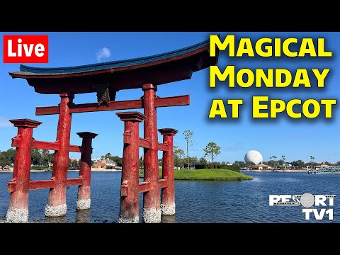 🔴Live: Magical Monday at Epcot - Rides, Shopping & Olaf's Scavenger Hunt - Disney World Live Stream