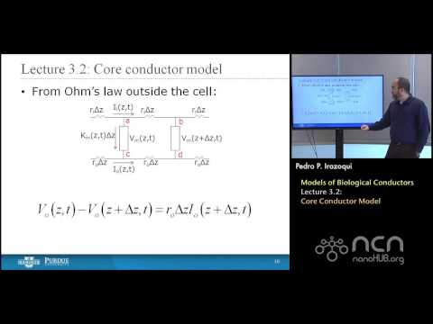 nanoHUB-U Bioelectricity L3.2: Biological Conductors - Core Conductor Model