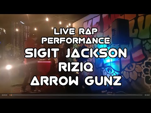 Sigit Jackson x Riziq x Arrow Gunz - DCR Kan Lagi Party Live Rap Performance