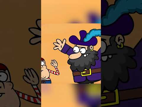 Dieses Piraten-Kinderlied erzählt die Geschichte von mutigen Piraten...