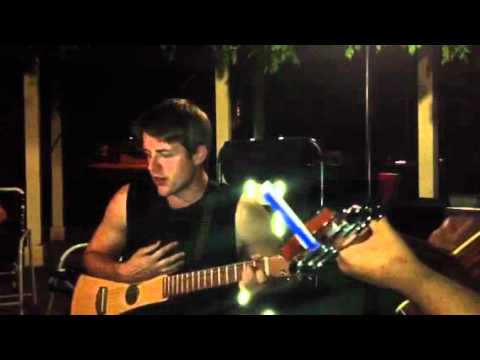 Fast food folk song pool side.