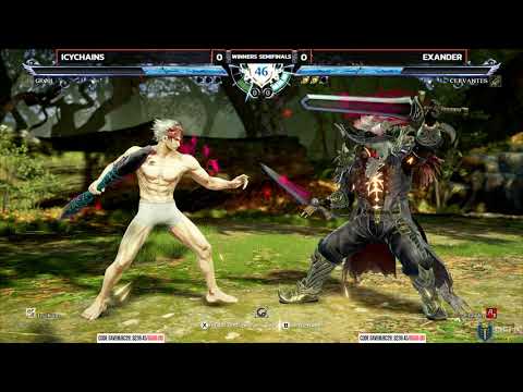 Soul Calibur 6 @ NLBC Online #8 - Icychains vs Exander [4K/60fps]