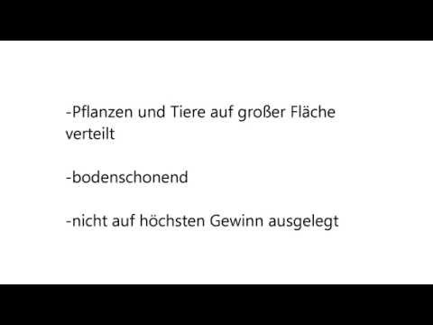 Extensive Landwirtschaft