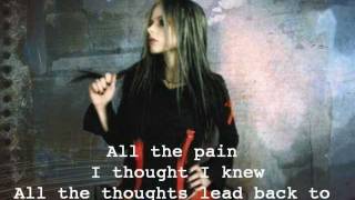 Avril Lavigne - Take Me Away (with lyrics) HD