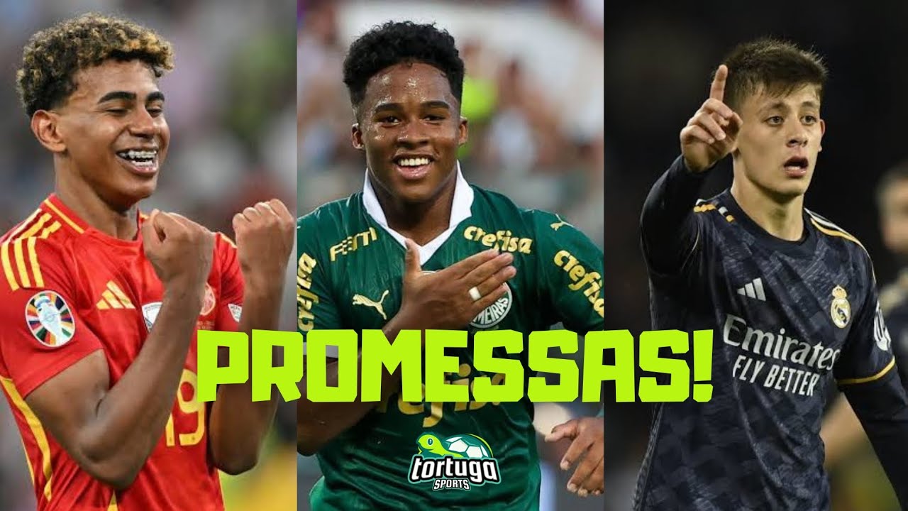 As 5 Maiores Promessas do Futebol Mundial!