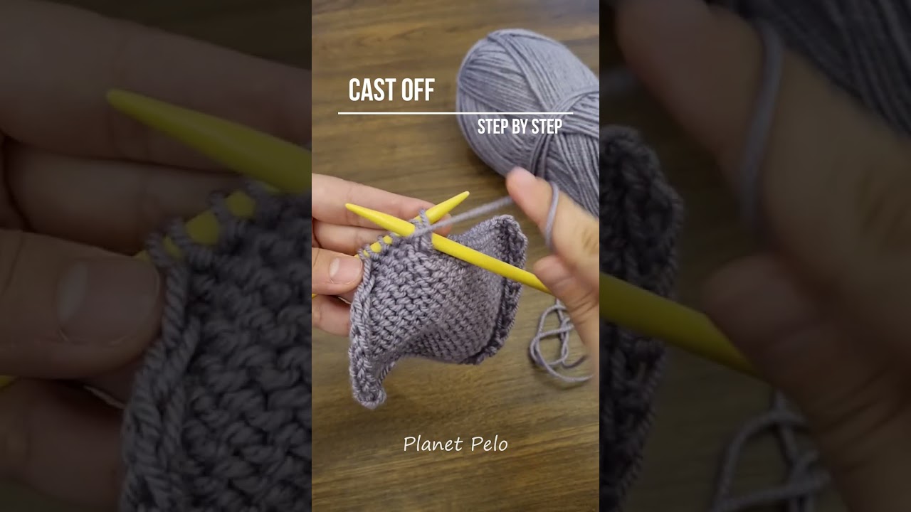 How to Cast off  - Step by Step