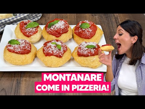 MONTANARE: la ricetta originale delle PIZZELLE FRITTE napoletane