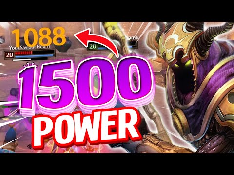 HADES With 1500 Power Does BIG DAMAGE!