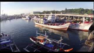 preview picture of video 'General Santos City Fish Port - Tuna Capital of the World - Aerial Views'