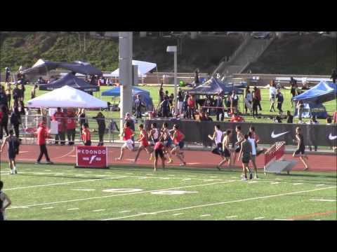 2016 Redondo Invitational 800m - Boys Varsity Final @ Redondo Union HS 3/12/16