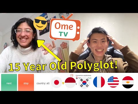 I Was Shocked by This Young Polyglot on Omegle!