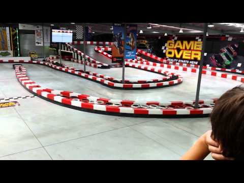 Game Over - go carts, rock climbing