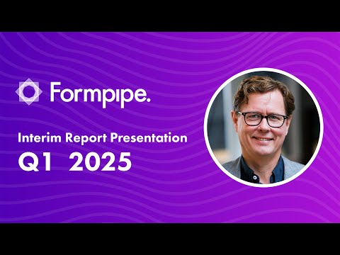 Formpipe Software Interim Report Q1 2025 Presentation