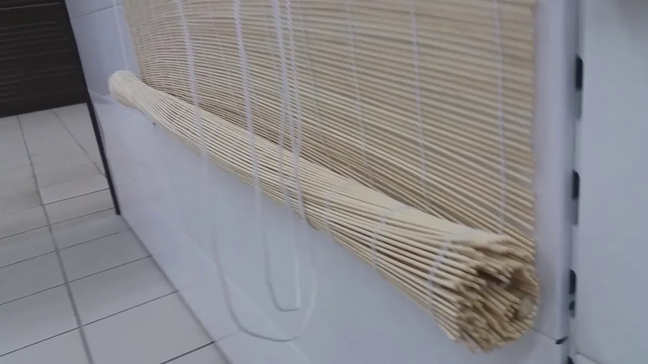 Бамбуковые рулонные шторы / Bamboo roll-up curtains