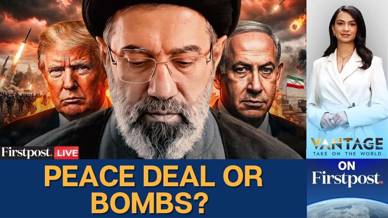 LIVE | 'Ready to Strike Again': Trump Warns Iran as Peace Talks Optimism Grows |Vantage on Firstpost