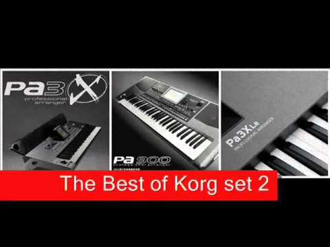 The Best of Korg set 2 __ Deo seta __ Korg Pa900/Pa3x __ 2015