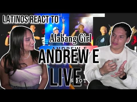 Latinos react to ANDREW E. RAPPING LIVE! "Alabang Girl " live at UP Fair Roots 2020