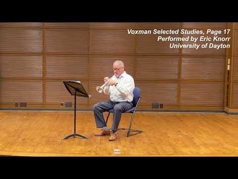 OMEA All-State Etude - Trumpet. Voxman p. 17