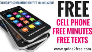 How to get a FREE Cell Phone and Monthly Minutes