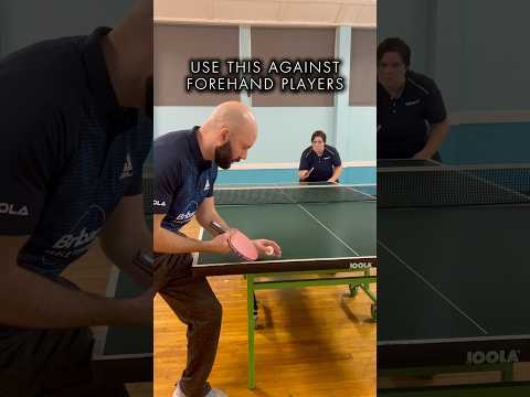 Have you seen my tutorial on this serve yet? #TrickServe #TableTennis