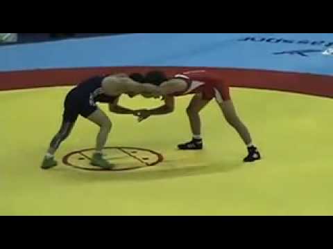 50 kg Junior World freestyle finals - Ahmet Peker (Turkey) dec. Rustam Ampar (Russia)
