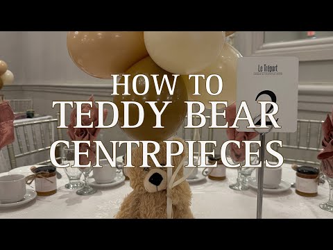 1202&Co - HOW TO: SIMPLE TEDDY BEAR CENTREPIECE
