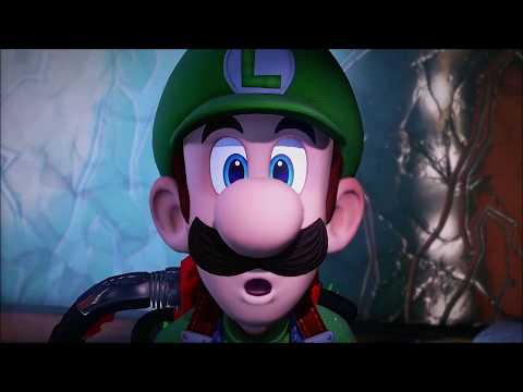 Luigi's Mansion 3 - 100% Gems Walkthrough Part 8 - Paranormal Productions | Godzilla | Polterkitty