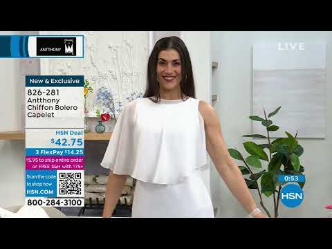 HSN | Antthony Design Original Fashions 03.19.2023 - 12 PM
