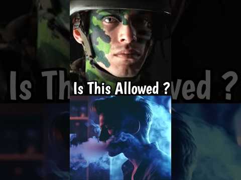 Can Indian Army Soldiers Smoke or Drink in Public? #shorts #indianarmy #militaryrule #shortsfeed