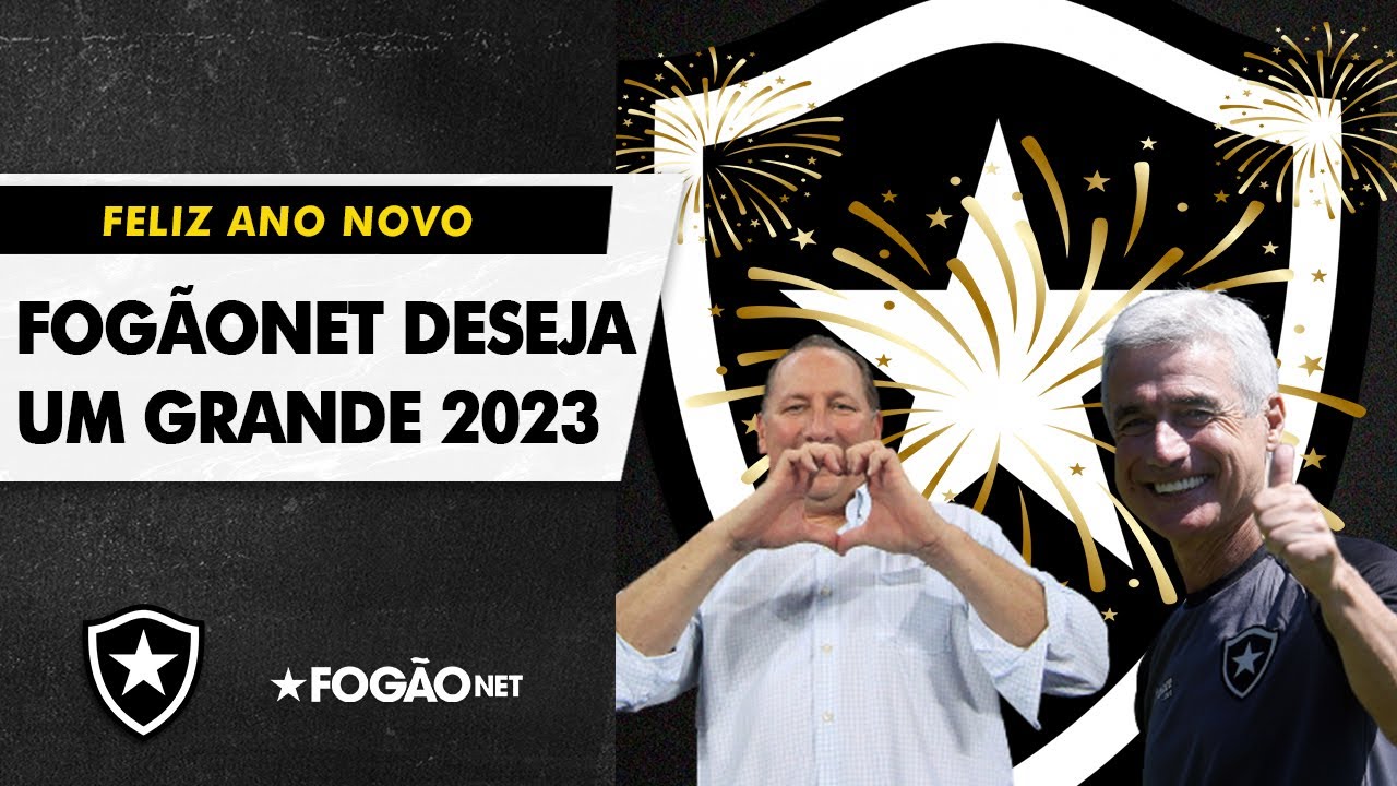 VÍDEO: FogãoNET deseja um feliz 2023 à torcida do Botafogo e a todos!