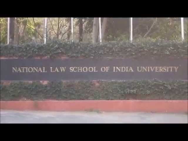 National Law School of India University video #1