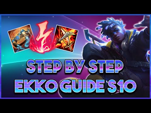 How To Destroy Low Elo As Ekko Mid | Step By Step Guide To Becoming An S+ Ekko God In Season 10