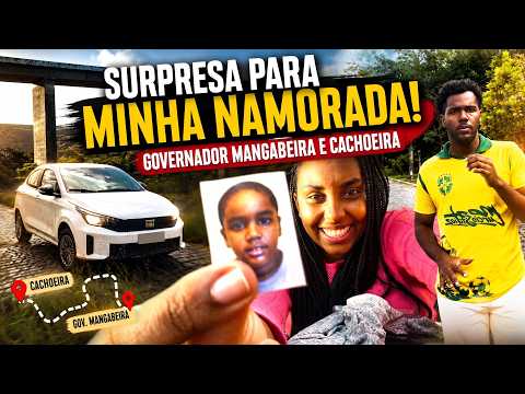 VLOG: Fui fazer uma SURPRESA para minha namorada (Governador Mangabeira e Cachoeira)