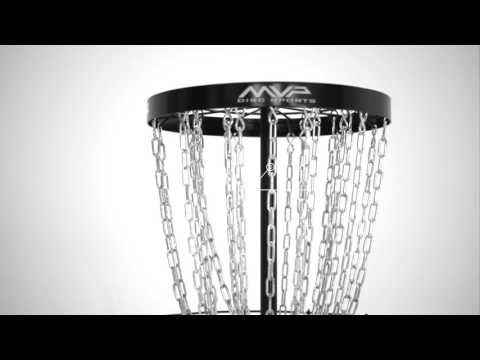 MVP Black Hole® Pro Disc Golf Basket