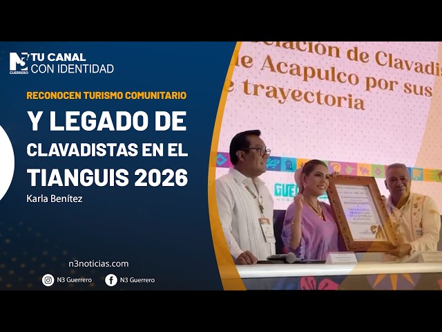 Reconocen turismo comunitario y legado de clavadistas en el Tianguis 2026