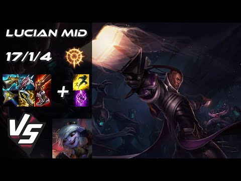 MID Lucian vs Tristana - EU Grandmaster Patch 14.12