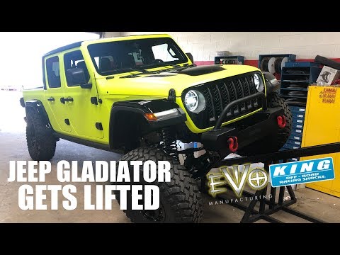 How High Did We Lift The Gladiator? *Evo Lift Kit with King Shocks