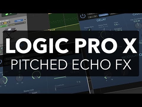 Logic Pro X - Pitched Echo FX (SOUND DESIGN + SYNTHESIS)
