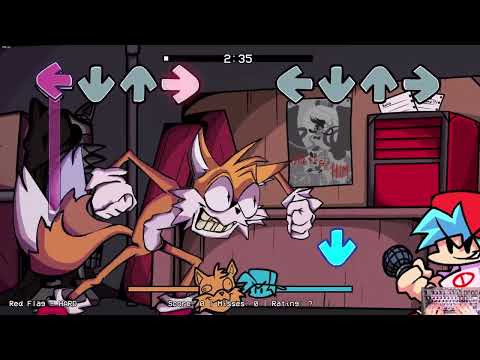 FNF Secret Histories Demo Tails - Red Flag (FC) (4k)