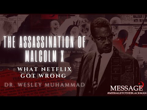 Wesley Muhammad - "The Assassination of Malcolm X- What Netflix Got Wrong"